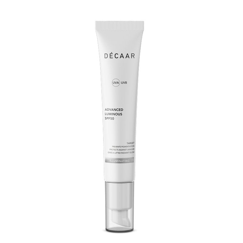 APSAUGANTIS IR ŠVIESINANTIS KREMAS SU SPF50 || Advanced Luminous SPF50 - decaar.lt