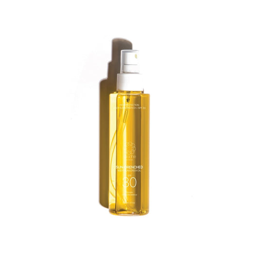 KŪNO ALIEJUS DEGINIMUISI SU APSAUGA NUO SAULĖS SPF30 | SUN DRENCHED BODY OIL SPF30 - decaar.lt