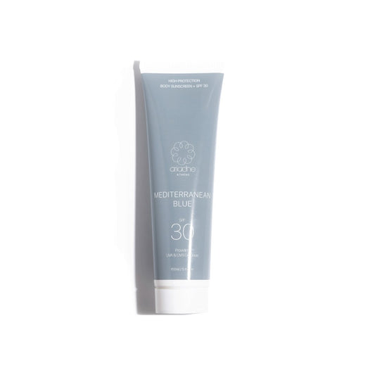 APSAUGA NUO SAULĖS KŪNUI | MEDITERRANEAN BLUE SUNSCREEN SPF30+ - decaar.lt