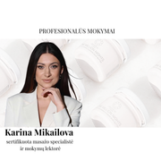 MOKYMAI PROFESIONALAMS. Stangrinantis masažo kompleksas: anticeliulitinis ir limfodrenažinis. Su KARINA MIKAILOVA.