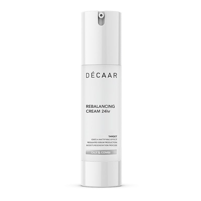 ODOS BLIZGĖJIMĄ REGULIUOJANTIS KREMAS || Rebalancing Cream 24hr - decaar.lt