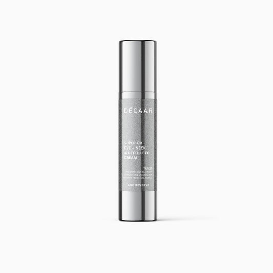PAAKIŲ, KAKLO IR DEKOLTĖ KREMAS BRANDŽIAI ODAI || Superior Eye, Neck & Decollete Cream - decaar.lt