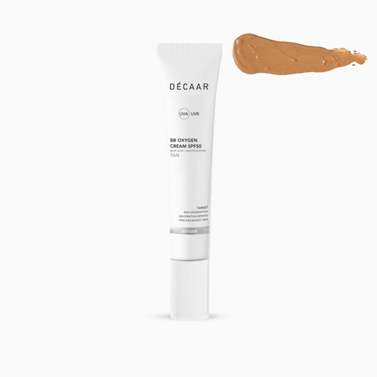 APSAUGANTIS IR DRĖKINANTIS KREMAS BB SU SPF50 || TAN - decaar.lt