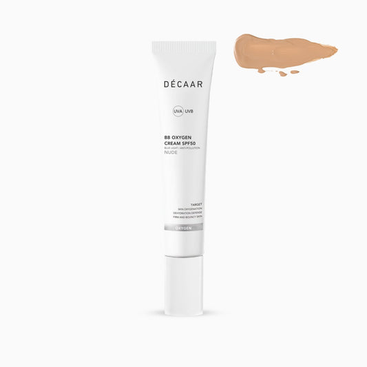 APSAUGANTIS IR DRĖKINANTIS KREMAS BB SU SPF50 || NUDE - decaar.lt